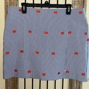 NWOT Crown & Ivy Crab Skort sz 14